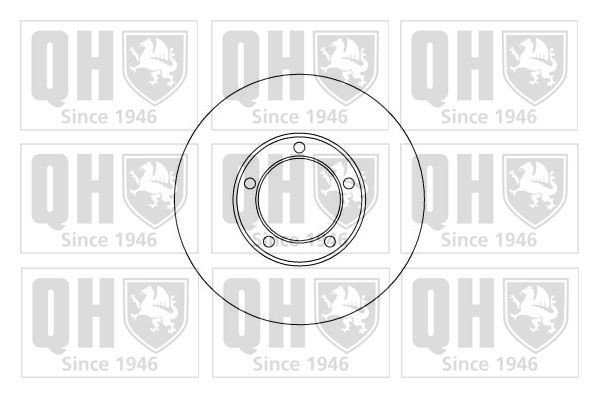 QUINTON HAZELL Тормозной диск BDC3581